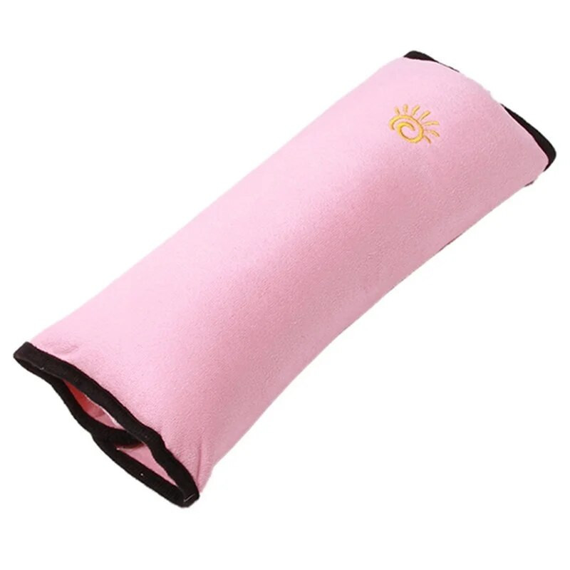 Automašīnas bērnu drošības plecu aizsargs drošības jostas regulēšanas fiksators pret nožņaugšanos kakla drošības josta