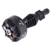 1Pc 6 σε 1 Πολυλειτουργικό ακροφύσιο καθαριστικού υψηλής πίεσης αυτοκινήτου για αξεσουάρ πλυσίματος αυτοκινήτου με νερό υψηλής πίεσης