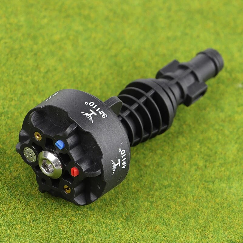 1Pc 6 σε 1 Πολυλειτουργικό ακροφύσιο καθαριστικού υψηλής πίεσης αυτοκινήτου για αξεσουάρ πλυσίματος αυτοκινήτου με νερό υψηλής πίεσης