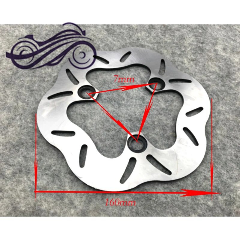 Prikladno za DIO50 18/28 ZX34 / 35 JOG50 motocikla modificirani kočioni disk / kočioni disk 155MM / 160MM kočioni disk