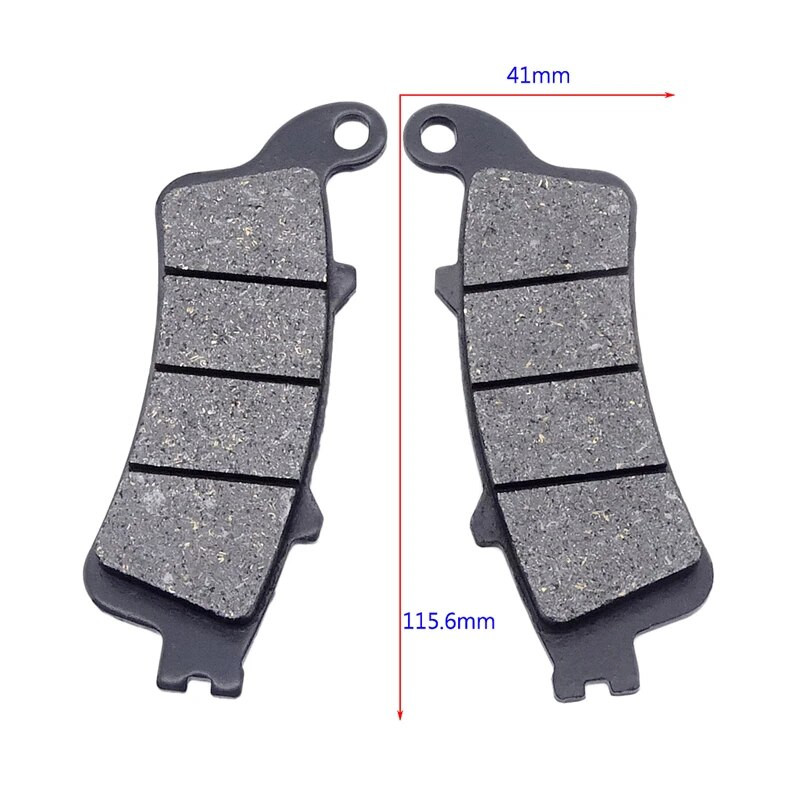 Motocikla daļas priekšējo un aizmugurējo bremžu kluču disku komplekts priekš HONDA ST1300 2002-2007 GL1800 Goldwing 2001-2013 ST1100A ST1100 1996-2002