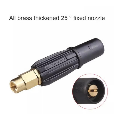 Automašīnu mazgātāja PA putu pistoles galva augstspiediena ūdens pistoles putu sprausla tīra vara fiksēta sektora sprausla Automašīnu mazgāšanas piederumi