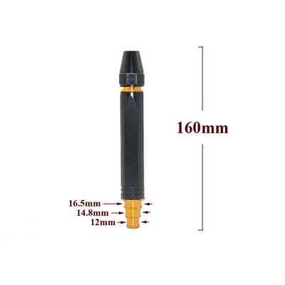 Metalni prijenosni visokotlačni pištolj za vodu za čišćenje perionice automobila Vrtna mlaznica za crijevo za zalijevanje Prskalica Vodeni pištolj