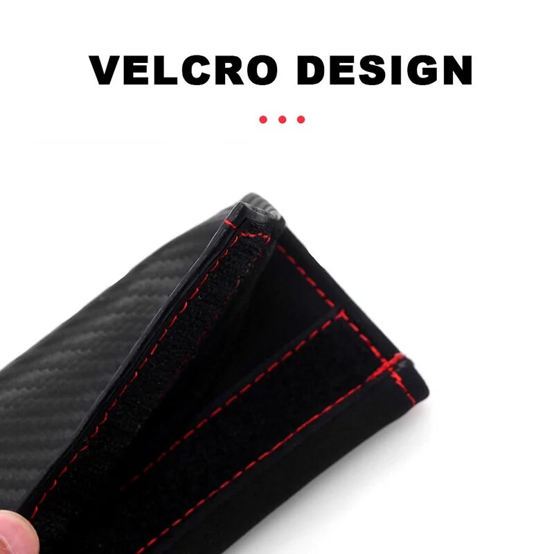 SEAMETAL automašīnas drošības jostas plecu pārklāji zamšādas oglekļa šķiedras auto drošības jostas plecu polstera aizsargs automašīnas plecu spilvena aksesuārs