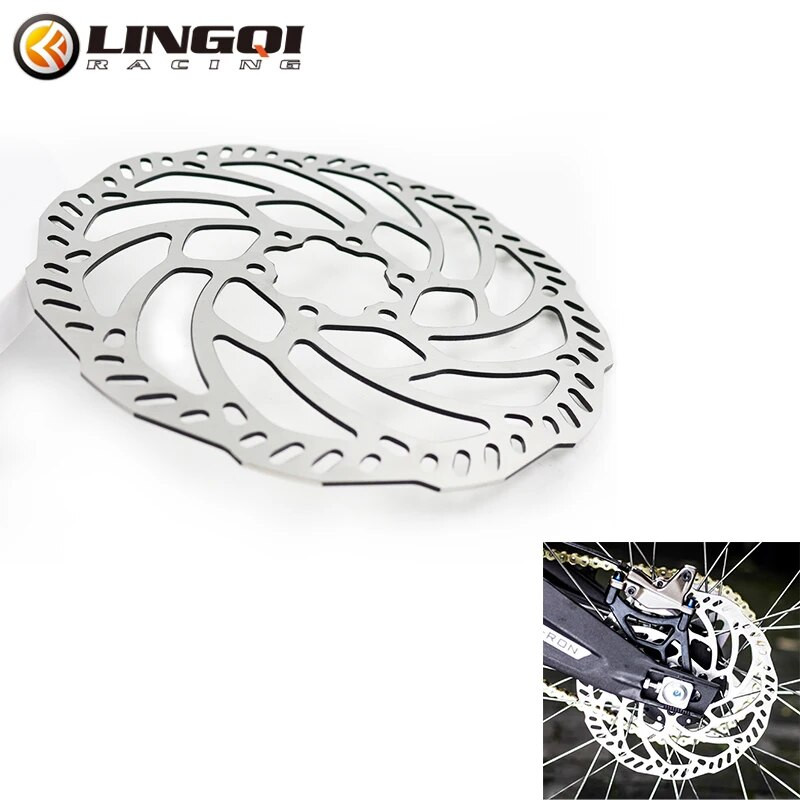 LING QI elektriskais motocikls Sur Ron aizmugurējo bremžu disku bremžu rotors SurRon Light Bee SX elektriskajam netīrumu velosipēdam, kas paredzēts motokrosam