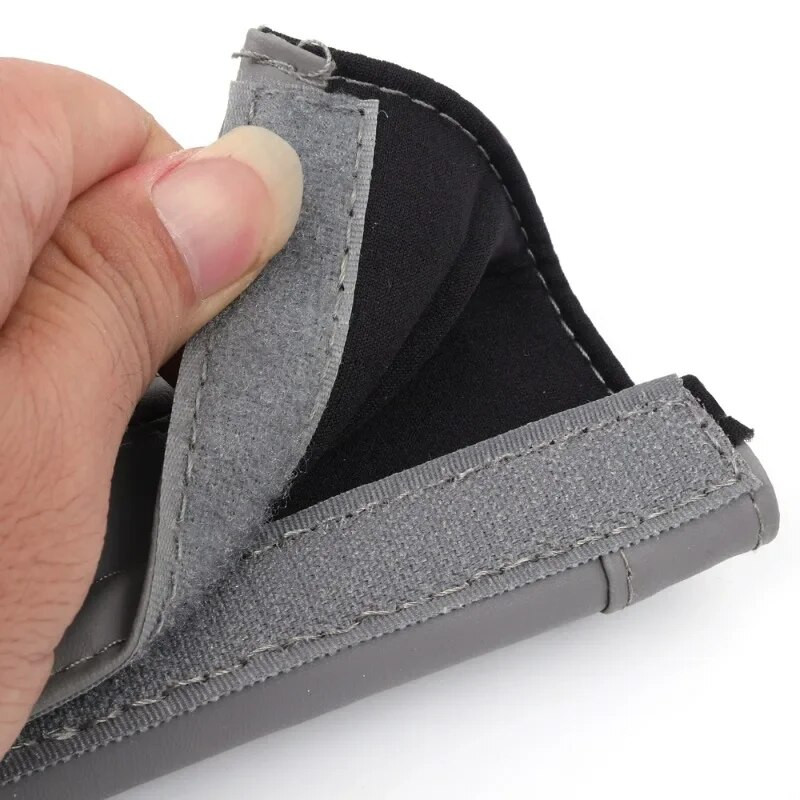 2/1gab Universāls automašīnas drošības jostas pārsegs Ādas drošības jostas pārsegs plecu siksnas pārsegi Auto plecu aizsargu spilventiņi Auto piederumi