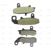 Bremžu loku kluču komplekts priekš SUZUKI DR 650 S RS R RSE RE (90-95) 750 SK (89) 800 S Big (90) Priekšējais aizmugurējais