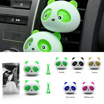 Εργοστασιακή τιμή Car Styling Air Conditioning Vent Air Freshener στερεό άρωμα Panda Eyes Flavoring In the Car άρωμα