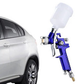 Autotööstuse värvipihusti 0 8 mm 1 0 mm otsik H 2000 Professionaalne HVLP minivärvipihustid Auto sulamist pneumaatiline aeropintsli pihusti