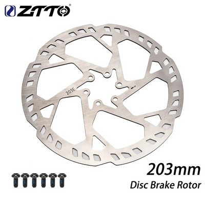 ZTTO MTB E-bicikl 2,3 mm Rotor disk kočnice debljine 160 mm 180 mm 203 mm H23 Super Rigidity 6 vijaka Bicikl od nehrđajućeg čelika VS HS2 2 mm