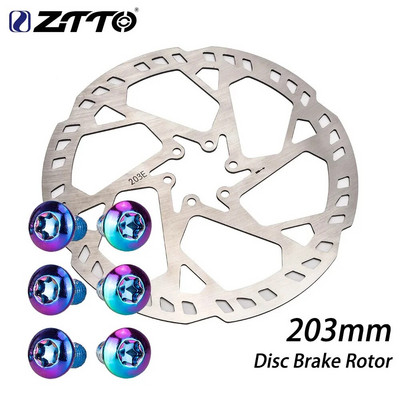 ZTTO MTB E-bicikl 2,3 mm Rotor disk kočnice debljine 160 mm 180 mm 203 mm H23 Super Rigidity 6 vijaka Bicikl od nehrđajućeg čelika VS HS2 2 mm