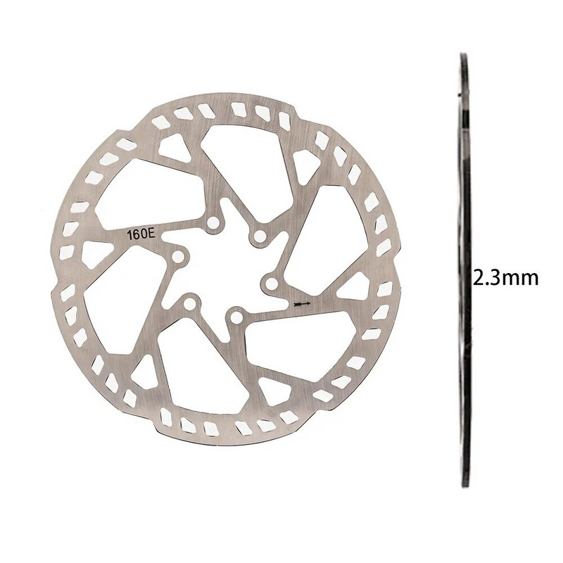 ZTTO MTB E-bicikl 2,3 mm Rotor disk kočnice debljine 160 mm 180 mm 203 mm H23 Super Rigidity 6 vijaka Bicikl od nehrđajućeg čelika VS HS2 2 mm