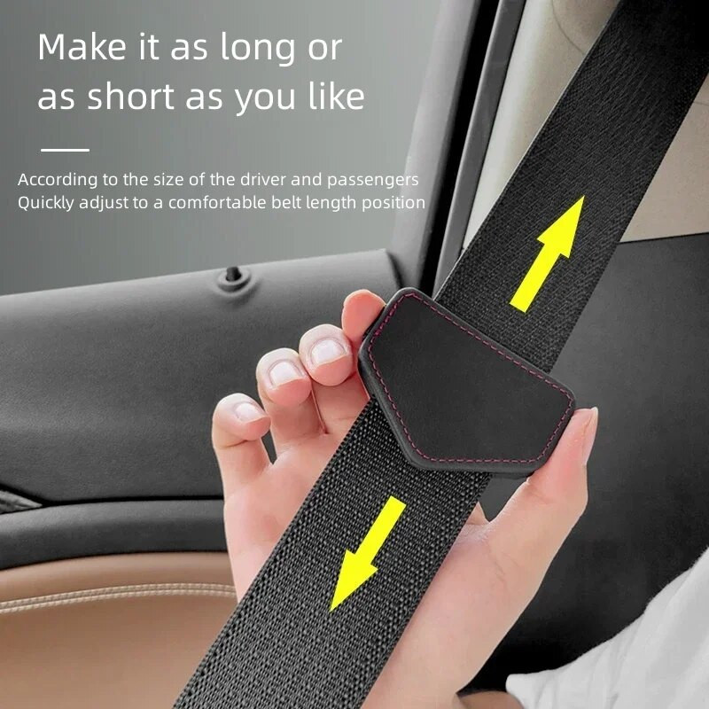 1 tk auto turvavöö klamber, reguleeritav universaalne automaatne kork, pandla nahast klamber Magnetilise disainiga turvavöö fikseeritud piiraja