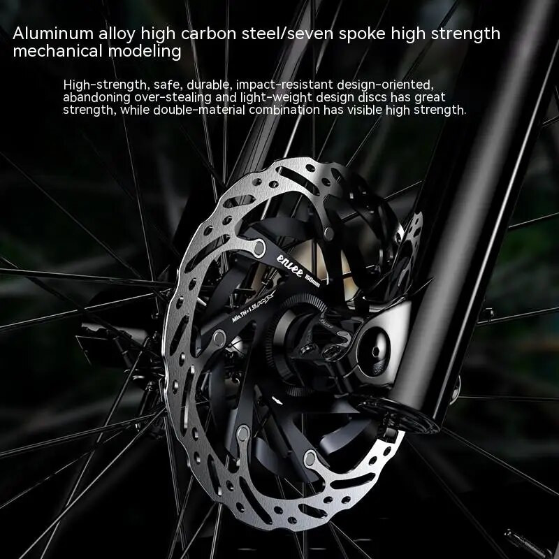 Īpaši viegls 140 mm 160 mm disku bremžu rotors Centerlock kalnu šosejas velosipēds MTB siltuma izkliedes dzesēšanas dobie uzlikas diska centra slēdzene