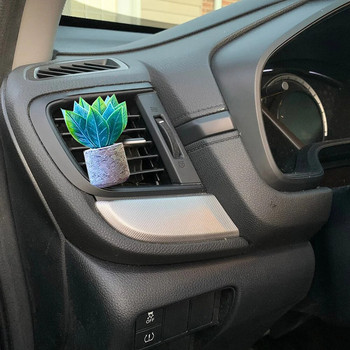 3D Artificial Plants Shape Ароматерапевтичен отдушник Car Love Air Stone Парфюм Car Diffuser Парфюм Clip Автомобилни интериорни аксесоари
