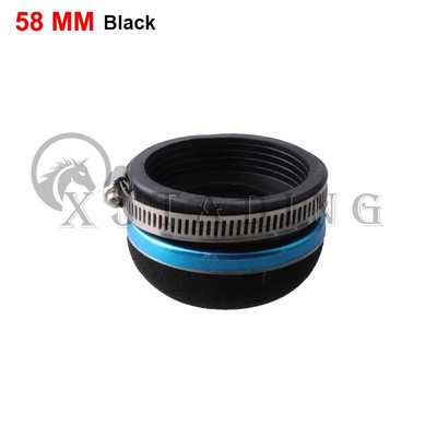 Universāls 28/32/35/38/42/45/50/54/58MM Sēņu putu gaisa filtra sūkļa tīrīšanas līdzeklis 2-taktu dzinēja kabatas velosipēdam Mini Moto Lawn mo