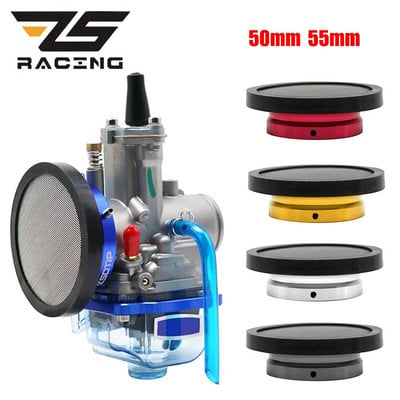 ZS Racing 50/55mm karburátor fánkos lapos tölcsér karburátor légszűrő PWK21-30mm PE 28 30mm VM TM 32 34mm