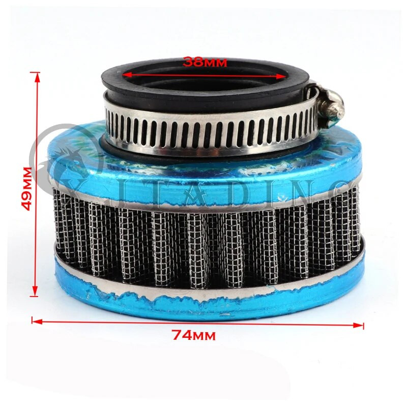 Univerzális légszűrő 35-60 mm nagy átfolyású sport szívó ATV Pit Dirt Bike motorkerékpár tartozékok Honda Kawasaki Yamahához