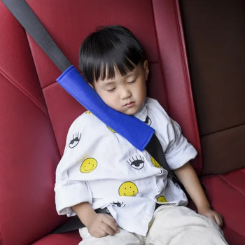 2 τμχ Auto Παιδική βαμβακερή ζώνη ασφαλείας για αυτοκίνητα Προστασία ώμων μαξιλαράκι styling αυτοκινήτου στο κάλυμμα της ζώνης ασφαλείας μαξιλάρι ζωνών ασφαλείας