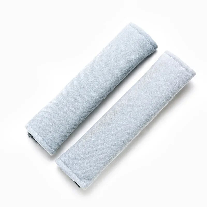 2gab Auto Child kokvilna Drošības josta automašīnām Plecu aizsardzība auto stila paliktnis uz drošības jostas pārvalka drošības jostas spilvens