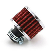 Filtru universal de 12 mm pentru motociclete pentru aer rece KN Respiratie carter debit mare Accesorii auto Mini filtre de aer de admisie K&N 13963-4