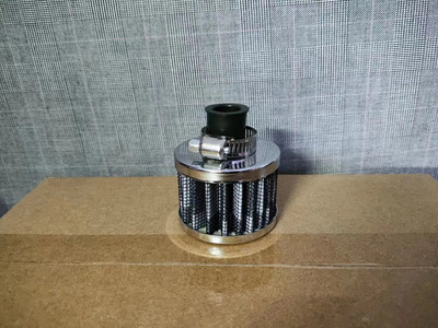 Filtru universal de 12 mm pentru motociclete pentru aer rece KN Respiratie carter debit mare Accesorii auto Mini filtre de aer de admisie K&N 13963-4