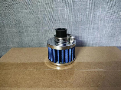 Filtru universal de 12 mm pentru motociclete pentru aer rece KN Respiratie carter debit mare Accesorii auto Mini filtre de aer de admisie K&N 13963-4