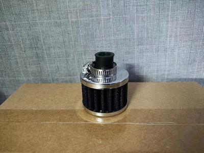 Filtru universal de 12 mm pentru motociclete pentru aer rece KN Respiratie carter debit mare Accesorii auto Mini filtre de aer de admisie K&N 13963-4