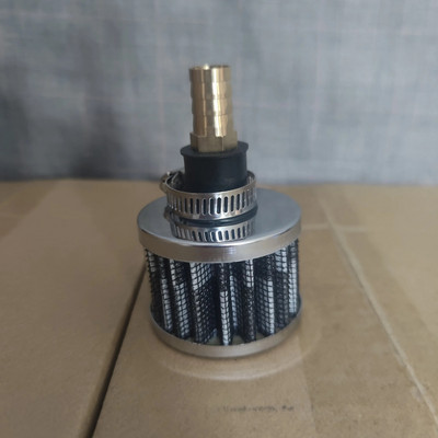 Filtru universal de 12 mm pentru motociclete pentru aer rece KN Respiratie carter debit mare Accesorii auto Mini filtre de aer de admisie K&N 13963-4