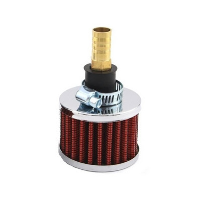 Filtru universal de 12 mm pentru motociclete pentru aer rece KN Respiratie carter debit mare Accesorii auto Mini filtre de aer de admisie K&N 13963-4