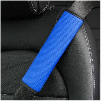 Κάλυμμα ζώνης ασφαλείας αυτοκινήτου PU Δερμάτινο κάλυμμα μαξιλαριού ώμου ζώνης ασφαλείας 5 χρωμάτων Αναπνεύσιμη προστασία Εσωτερικά αξεσουάρ αυτοκινήτου