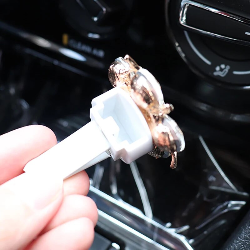 Crystal Flower Car Διακοσμητικό κλιπ αεραγωγού αυτοκινήτου για αρωματισμό αυτοκινήτου σε αξεσουάρ εσωτερικού αυτοκινήτου Διαχύτης αρώματος αυτοκινήτου Διακοσμητικά αυτοκινήτου Κορίτσια