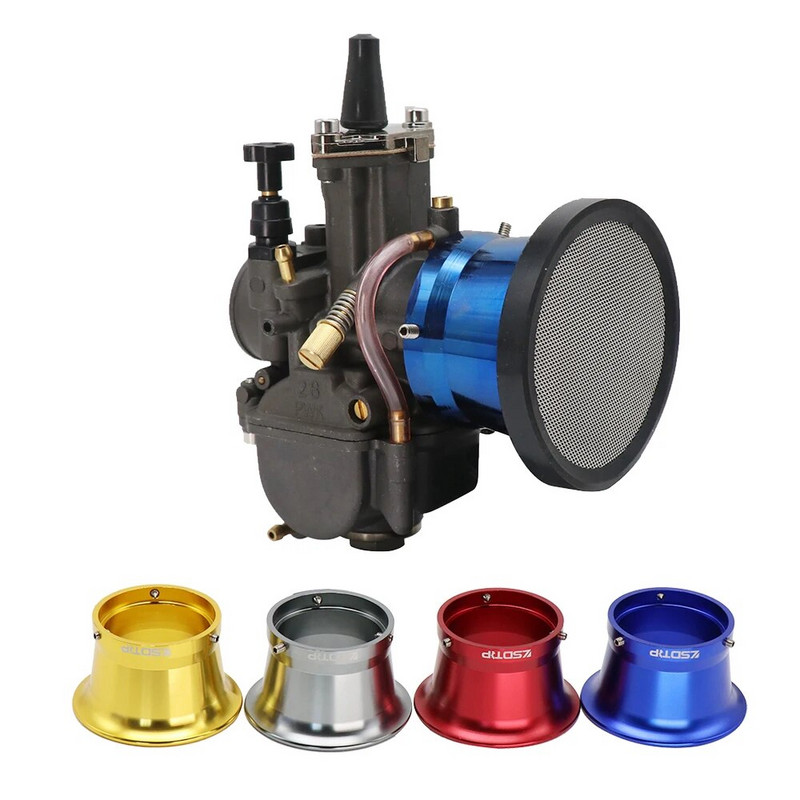 SCL MOTOS Novi dijelovi motocikla od 50 mm Čaša zračnog filtra Čaša sirene za vjetar gumena mreža za PWK21 24 26 28 30 mm PE28 30 mm karburator