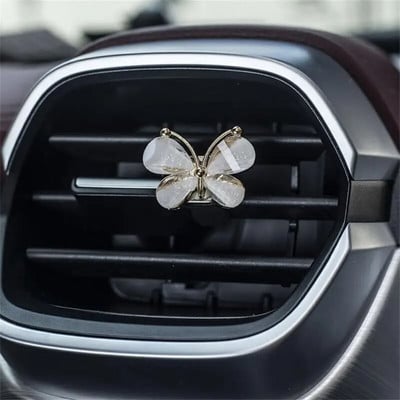 Butterfly Car Air Outlet Парфюм Творчески автомобилен парфюм Автомобилен климатик Парфюмна щипка за уста Ароматерапия Автомобилни аксесоари