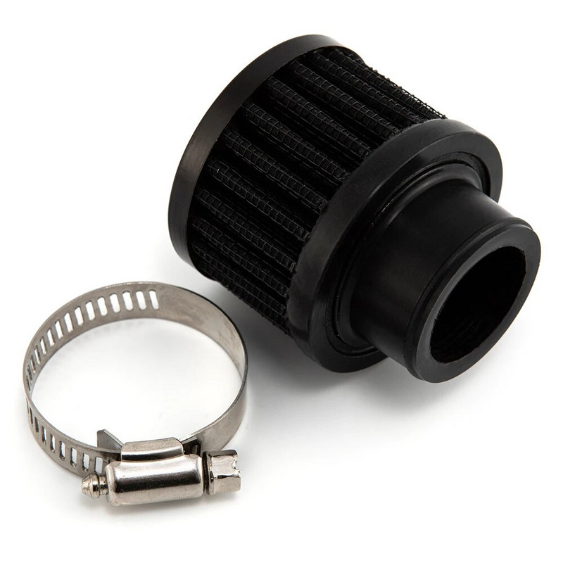 Universāls 25 mm automašīnas motora aukstā gaisa ieplūdes filtra komplekts, ventilācijas kartera ventilācijas daļas piederumi