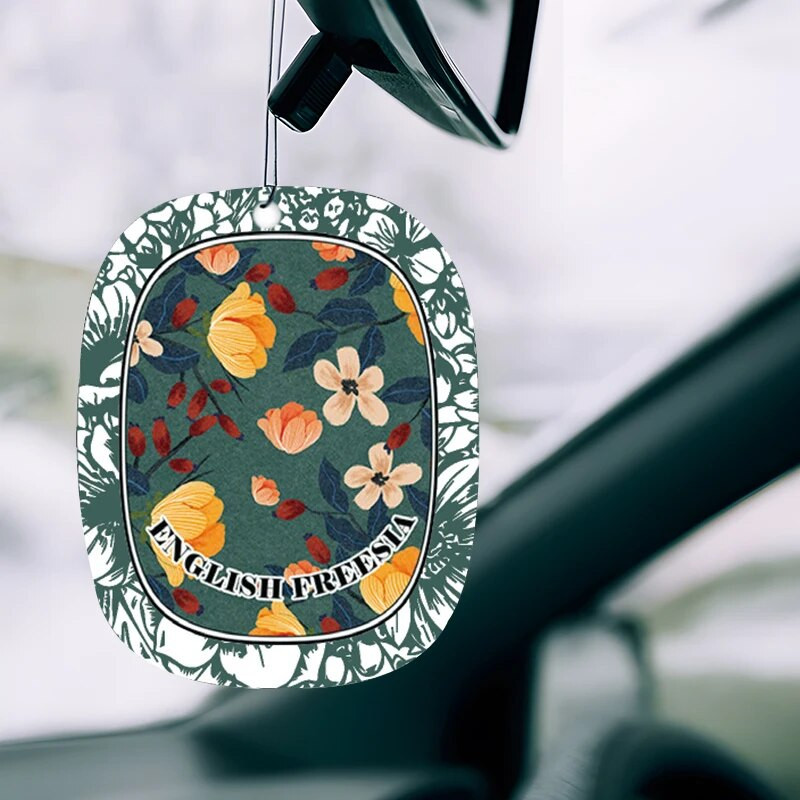 Jauns 1 gab. Automašīnu aromāta gabals, automašīnas aromterapijas automobiļu cietais rotaslietas dezodorants, aromātiskais papīrs