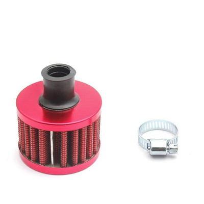 Universal Μικρό Φίλτρο Αέρα 12mm Μοτοσικλέτα Turbo High Flow Racing Φίλτρο εισαγωγής κρύου αέρα Mushroom Head Αξεσουάρ αυτοκινήτου AF-1002
