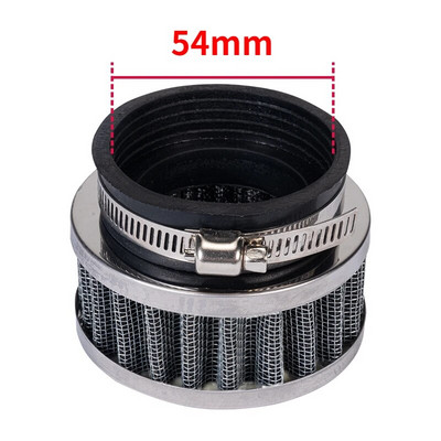 Mootorratta õhufilter 28–60 mm suure vooluhulgaga spordi sisselaskega ATV Pit Dirt Bike jaoks Honda Kawasaki Yamaha 50 mm moto õhufiltrite süsteemid