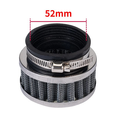 Mootorratta õhufilter 28–60 mm suure vooluhulgaga spordi sisselaskega ATV Pit Dirt Bike jaoks Honda Kawasaki Yamaha 50 mm moto õhufiltrite süsteemid