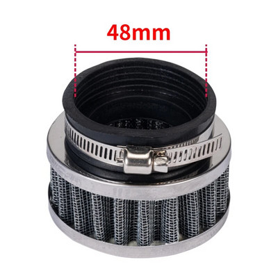 Mootorratta õhufilter 28–60 mm suure vooluhulgaga spordi sisselaskega ATV Pit Dirt Bike jaoks Honda Kawasaki Yamaha 50 mm moto õhufiltrite süsteemid
