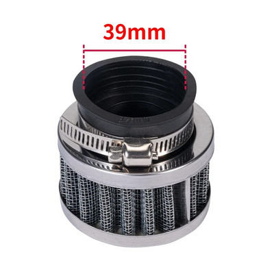 Mootorratta õhufilter 28–60 mm suure vooluhulgaga spordi sisselaskega ATV Pit Dirt Bike jaoks Honda Kawasaki Yamaha 50 mm moto õhufiltrite süsteemid