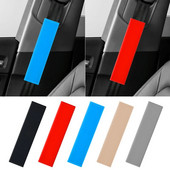 Universāls automašīnas sēdekļa plecu siksnas spilventiņu spilventiņu pārvalks Automašīnas jostas aizsargs Salona drošības jostas pārvalks pieaugušajiem, bērniem, automašīnu piederumi