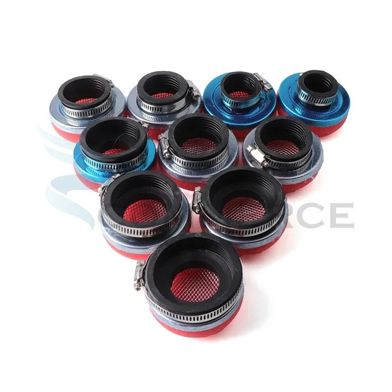 Motorkerékpár 28/32/35/38/42/45/50/54/58MM Erős habszivacs légszűrő szivacstisztító 2 Ütemű motoros zsebmotoros mini robogóhoz