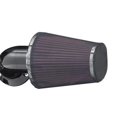 Motocikla gaisa filtrs Heavy Breather lietus zeķes melns aizsargapvalks Harley gaisa tīrītāja komplektiem XL 1200 Touring Softail Dyna