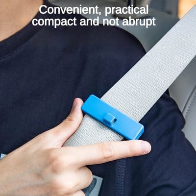 2 Pcs Adjustable Car Safety Seat Belts Holder Stopper Buckle Clamp Portable Vehicle Safety Belt CLIP Car