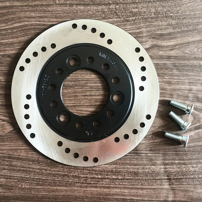 Universāls nerūsējošā tērauda motociklu skrejriteņu bremžu disks 180 mm * 58 mm * 70 mm E-motocikla rotora bremžu disks priekš N1, N1S