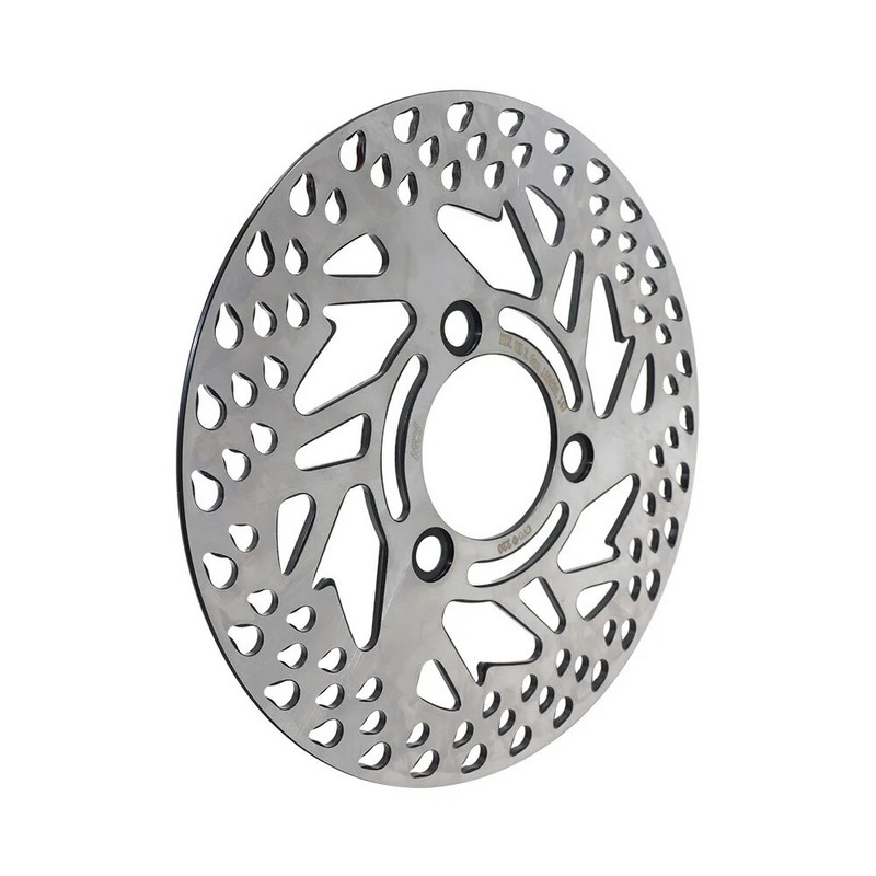 220 mm 3 caurumu bremžu diska caurumu atstarpe 70 mm, nerūsējošā tērauda priekšējie aizmugurējie rotora diski universālajam motociklu skrejriteņa netīrumu motociklam ATV