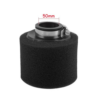 Filtru de aer 35/38/40/42/45/48/50mm Negru/Roșu Filtru cu burete dublu de curățare Off Road Motocicletă ATV Plaja Dirt Pit Bike Accesorii