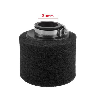 Filtru de aer 35/38/40/42/45/48/50mm Negru/Roșu Filtru cu burete dublu de curățare Off Road Motocicletă ATV Plaja Dirt Pit Bike Accesorii