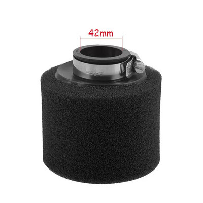 Filtru de aer 35/38/40/42/45/48/50mm Negru/Roșu Filtru cu burete dublu de curățare Off Road Motocicletă ATV Plaja Dirt Pit Bike Accesorii
